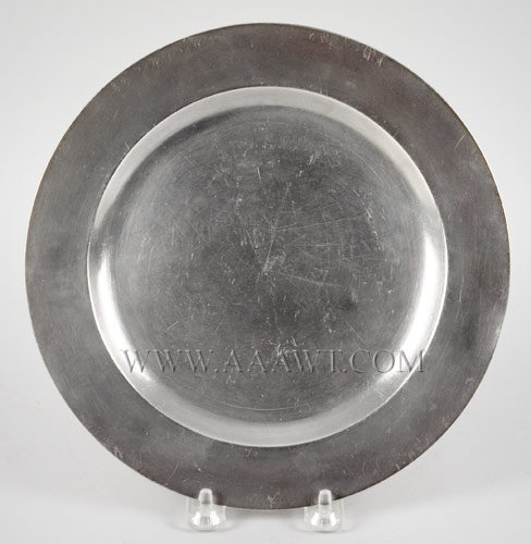 Pewter Plate, Samuel Hamlin
Jacobs 158, entire view